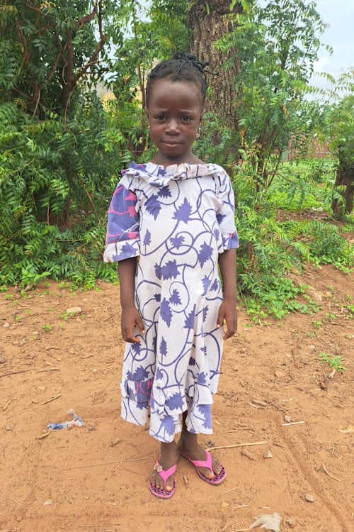An unsponsored girl named ILham from Ghana who lives in an AIDS-affected area and has waited 347 days for a sponsor.