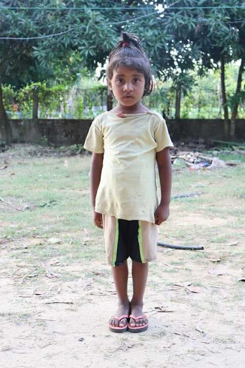 An unsponsored girl named Tahamin from Bangladesh who is vulnerable to exploitation and has waited 413 days for a sponsor.
