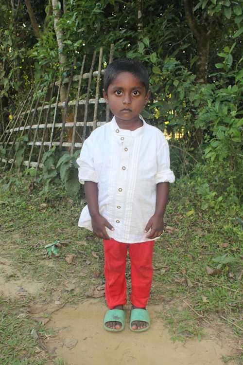 An unsponsored boy named Raihan from Bangladesh who is vulnerable to exploitation and has waited 662 days for a sponsor.