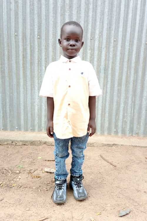An unsponsored boy named BuomKnots from Ethiopia who lives in an AIDS-affected area, is vulnerable to exploitation and has waited 407 days for a sponsor.