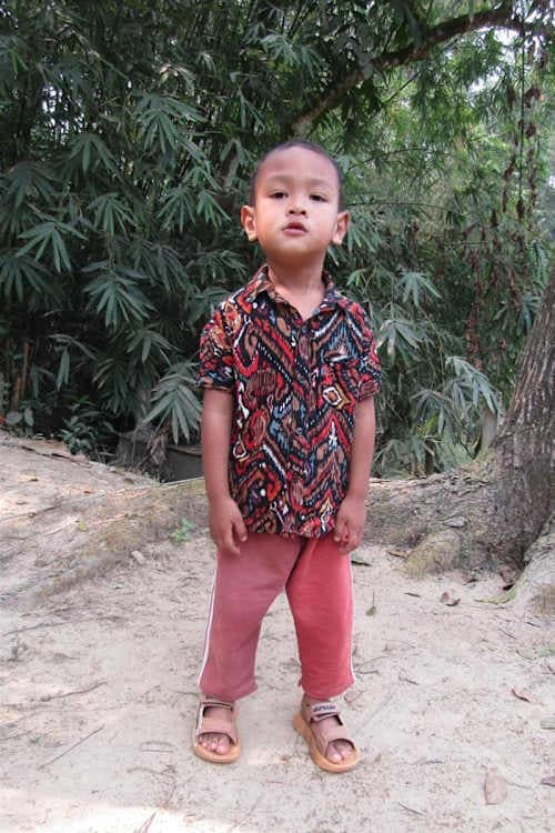 An unsponsored boy named Anindo from Bangladesh who is vulnerable to exploitation and has waited 648 days for a sponsor.