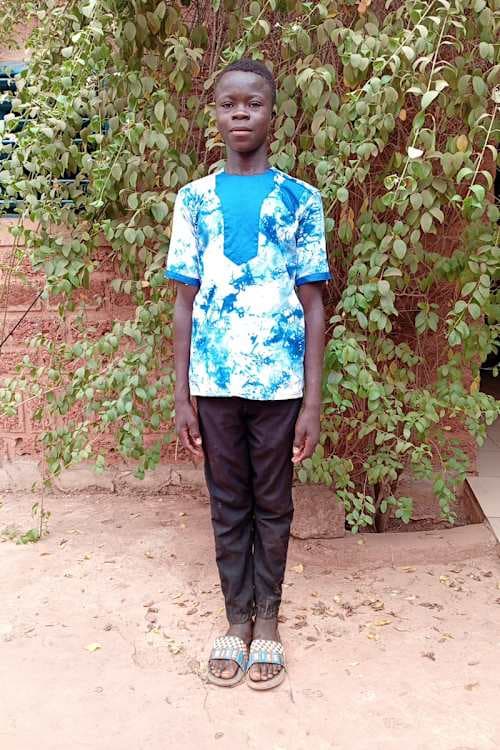 An unsponsored boy named Salifou from Burkina Faso who lives in an AIDS-affected area, is vulnerable to exploitation and has waited 492 days for a sponsor.