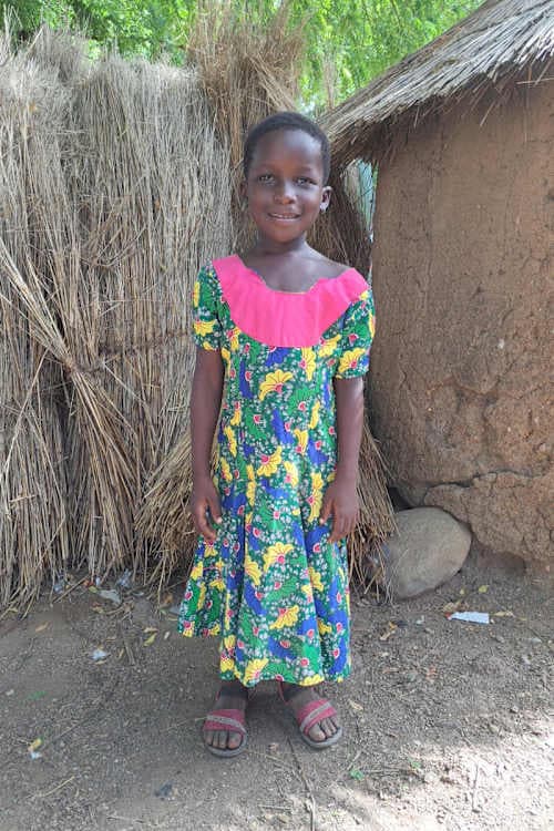 An unsponsored girl named Nakol from Ghana who lives in an AIDS-affected area and has waited 345 days for a sponsor.