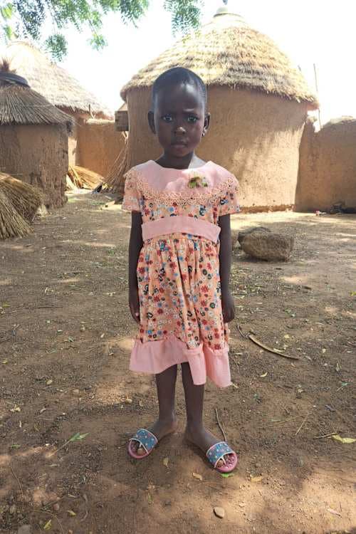 An unsponsored girl named Mary from Ghana who lives in an AIDS-affected area and has waited 342 days for a sponsor.