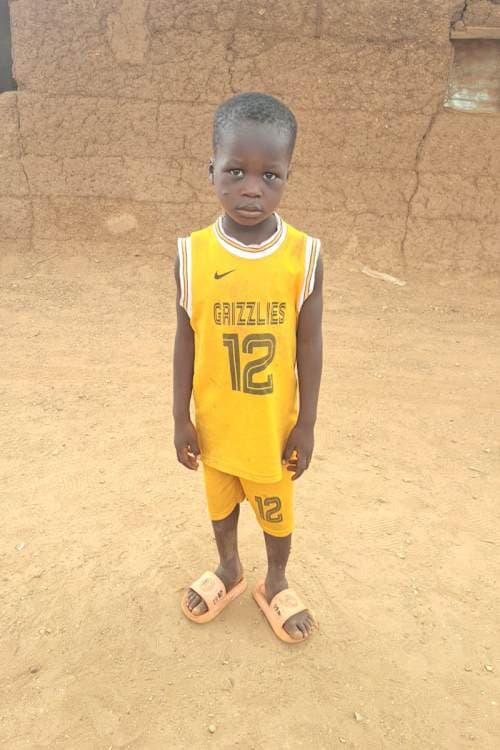 An unsponsored boy named Sualihu from Ghana who lives in an AIDS-affected area and has waited 342 days for a sponsor.