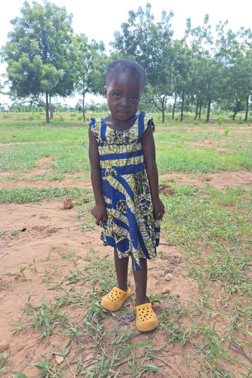 An unsponsored girl named Nakol from Ghana who lives in an AIDS-affected area and has waited 342 days for a sponsor.