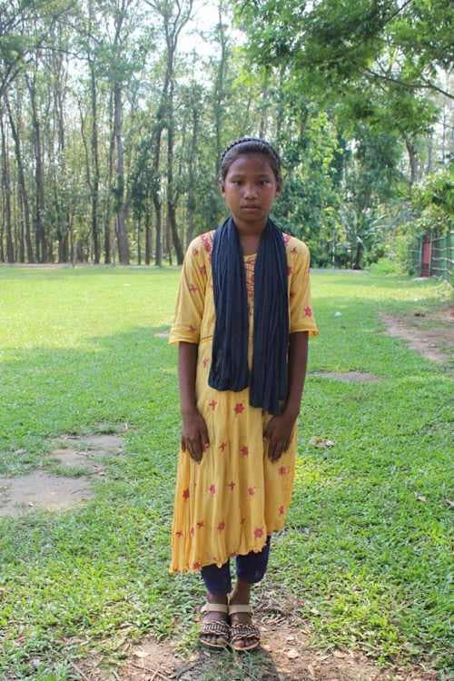 An unsponsored girl named Soniya from Bangladesh who is vulnerable to exploitation and has waited 500 days for a sponsor.