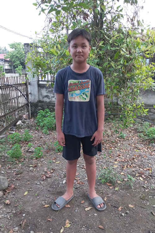 An unsponsored boy named Messi from Indonesia who has waited 462 days for a sponsor.