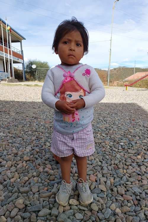 An unsponsored girl named Lexi from Bolivia who has waited 417 days for a sponsor.