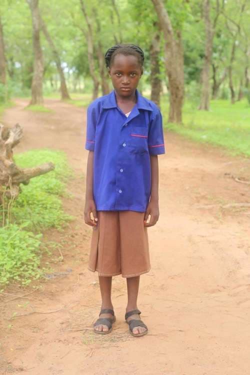 An unsponsored girl named Zeinab from Ghana who lives in an AIDS-affected area and has waited 308 days for a sponsor.
