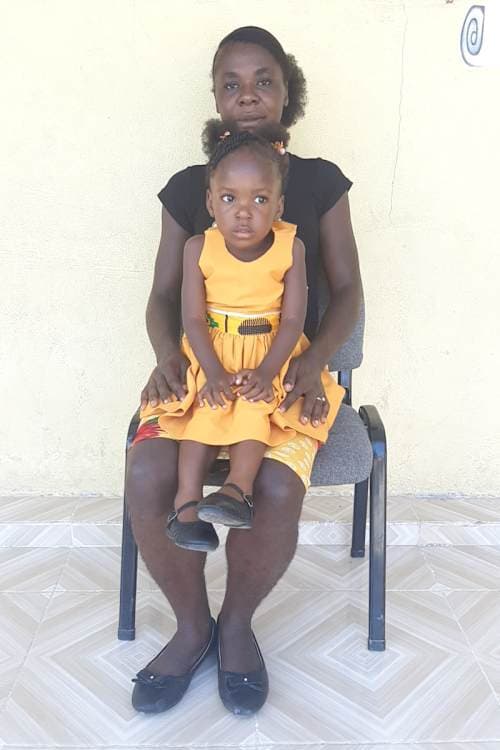 An unsponsored girl named Shamoumou from Haiti who is vulnerable to exploitation and has waited 913 days for a sponsor.