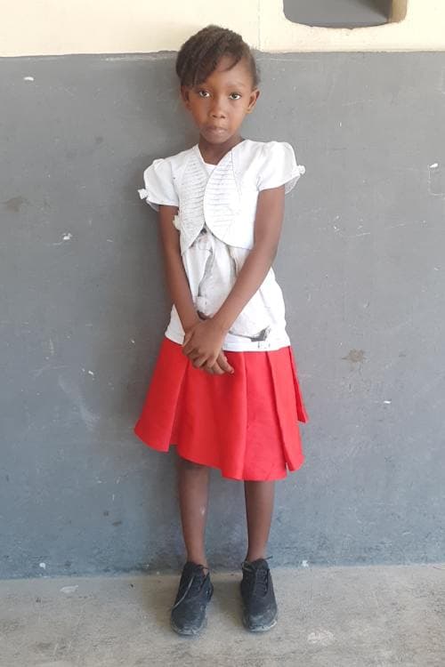 An unsponsored girl named Naelle from Haiti who is vulnerable to exploitation and has waited 491 days for a sponsor.