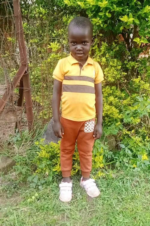 An unsponsored boy named Aaron from Uganda who lives in an AIDS-affected area, is vulnerable to exploitation and has waited 508 days for a sponsor.