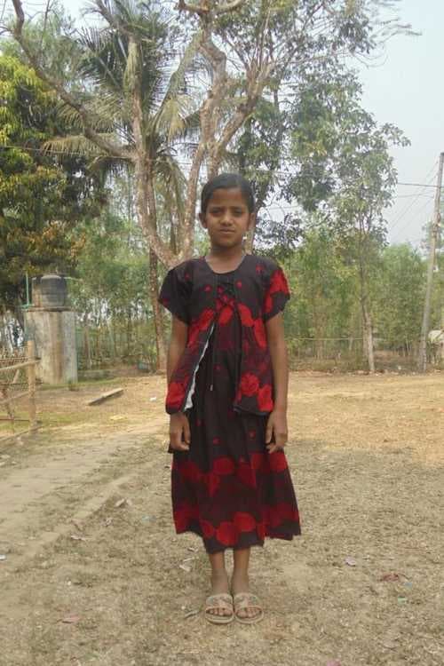 An unsponsored girl named Khusi from Bangladesh who is vulnerable to exploitation and has waited 479 days for a sponsor.