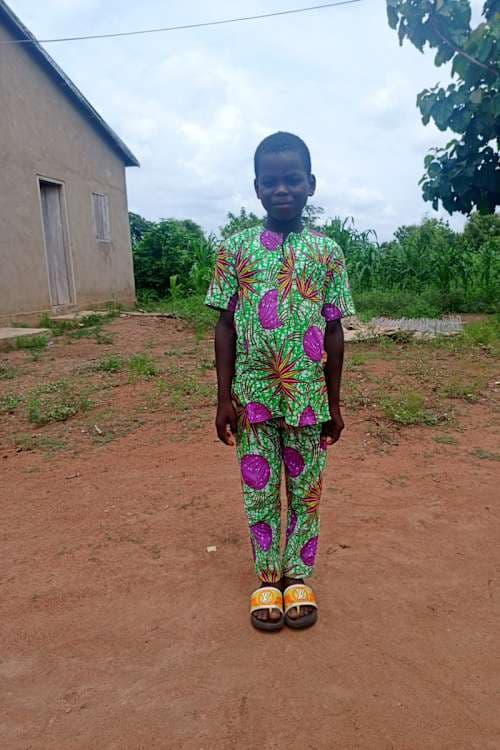 An unsponsored boy named Mawougnon from Togo who lives in an AIDS-affected area, is vulnerable to exploitation and has waited 499 days for a sponsor.