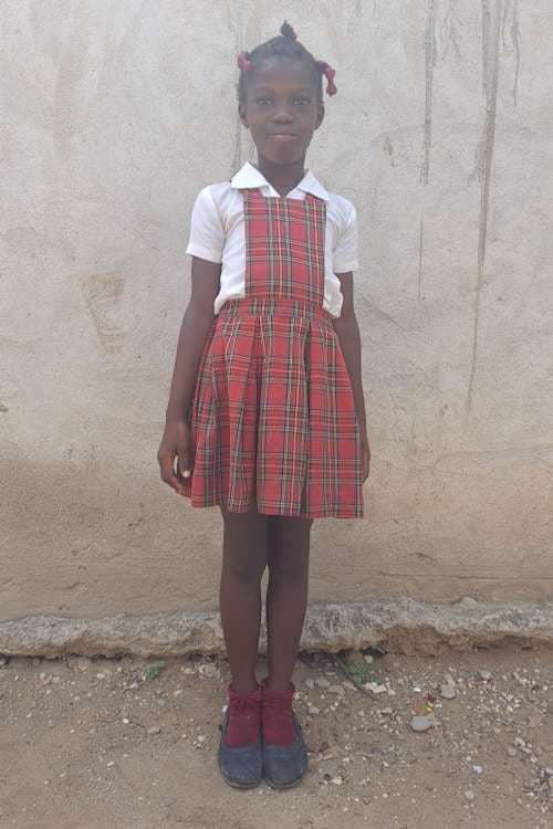 An unsponsored girl named Elgana from Haiti who is vulnerable to exploitation and has waited 897 days for a sponsor.