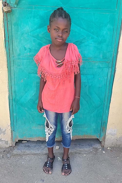 An unsponsored girl named Widnie from Haiti who is vulnerable to exploitation and has waited 652 days for a sponsor.