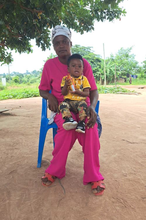 An unsponsored boy named Rashid from Ghana who lives in an AIDS-affected area and has waited 410 days for a sponsor.