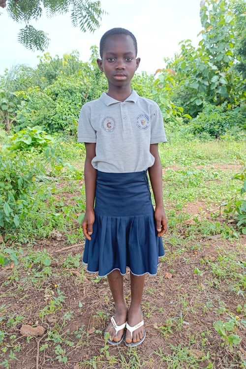 An unsponsored girl named Amelie from Togo who lives in an AIDS-affected area, is vulnerable to exploitation and has waited 472 days for a sponsor.