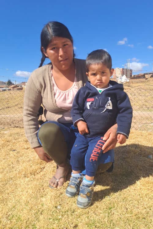 An unsponsored boy named David from Bolivia who has waited 393 days for a sponsor.