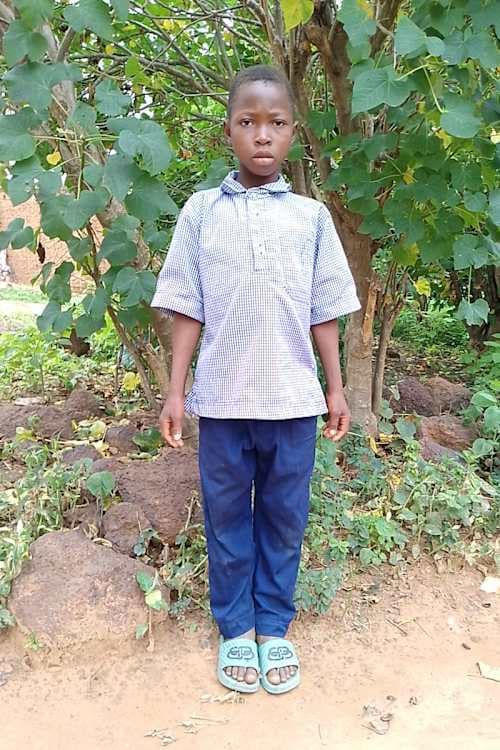An unsponsored boy named Adama from Burkina Faso who lives in an AIDS-affected area, is vulnerable to exploitation and has waited 550 days for a sponsor.