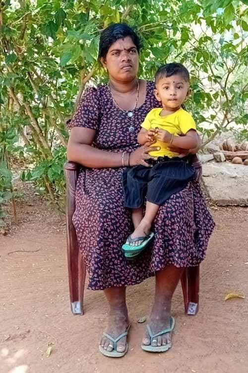 An unsponsored girl named Sansika from Sri Lanka who has waited 385 days for a sponsor.