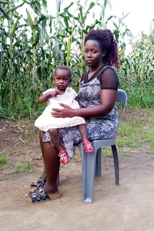 An unsponsored girl named Peace from Uganda who lives in an AIDS-affected area, is vulnerable to exploitation and has waited 388 days for a sponsor.