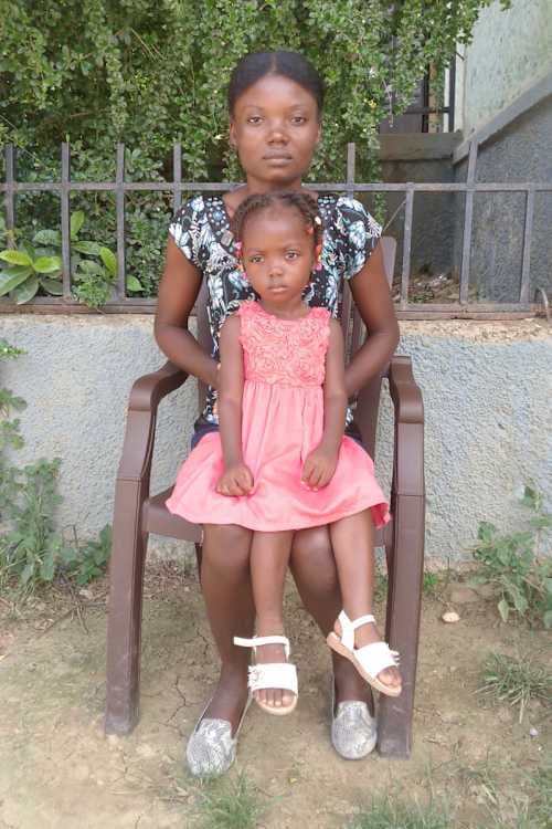 An unsponsored girl named Schenaha from Haiti who is vulnerable to exploitation and has waited 479 days for a sponsor.