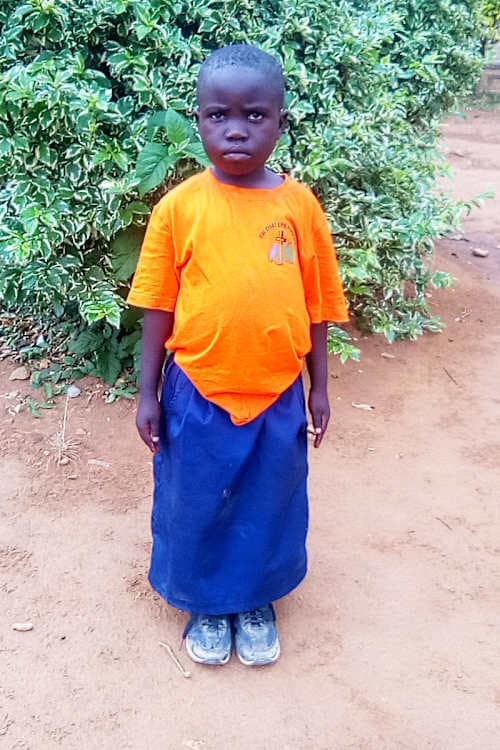 An unsponsored girl named Belise from Rwanda who lives in an AIDS-affected area, is vulnerable to exploitation and has waited 464 days for a sponsor.