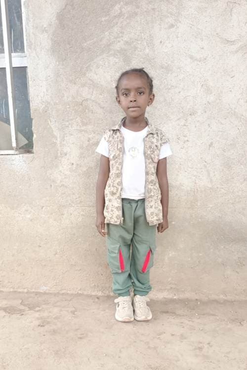 An unsponsored girl named Bethelote from Ethiopia who lives in an AIDS-affected area, is vulnerable to exploitation and has waited 478 days for a sponsor.