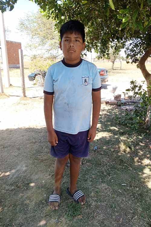 An unsponsored boy named Neymar from Bolivia who has waited 604 days for a sponsor.