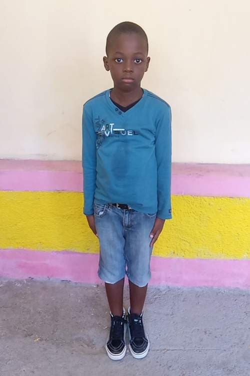 An unsponsored boy named Vans from Haiti who is vulnerable to exploitation and has waited 478 days for a sponsor.