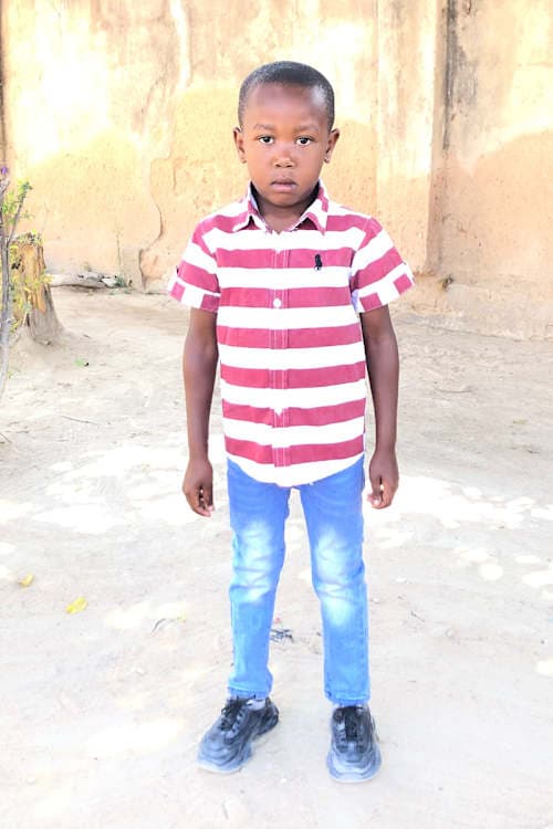 An unsponsored boy named Agrey from Tanzania who lives in an AIDS-affected area, is vulnerable to exploitation and has waited 568 days for a sponsor.