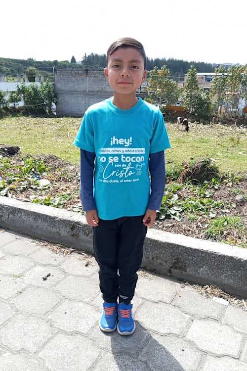 An unsponsored boy named Mateo from Ecuador who has waited 390 days for a sponsor.