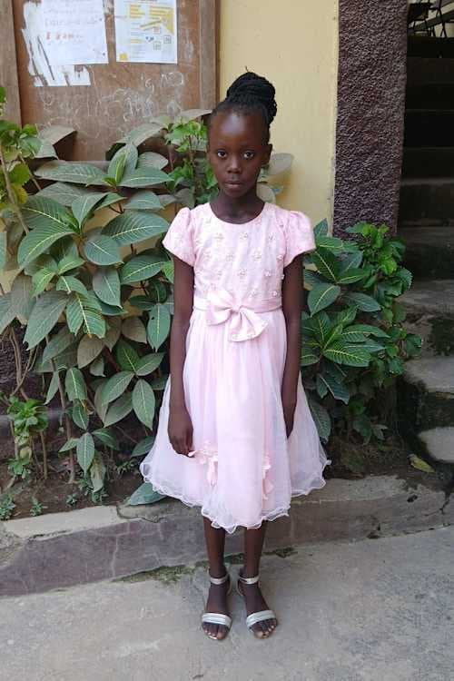 An unsponsored girl named Jazmin from Haiti who is vulnerable to exploitation and has waited 365 days for a sponsor.