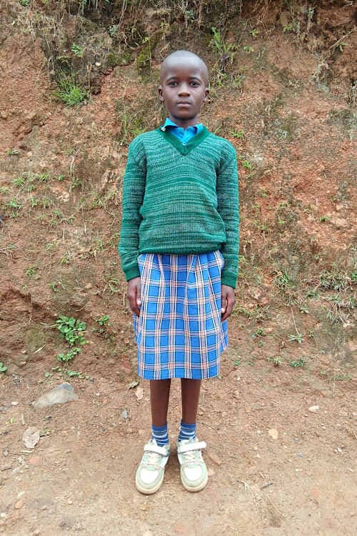 An unsponsored girl named Ziburia from Rwanda who lives in an AIDS-affected area, is vulnerable to exploitation and has waited 400 days for a sponsor.