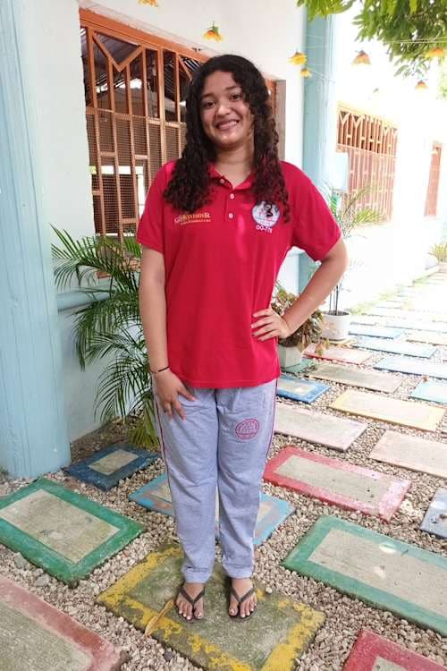 An unsponsored girl named Katheryn from Colombia who has waited 197 days for a sponsor.