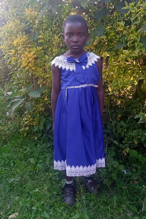 An unsponsored girl named Surprise from Uganda who lives in an AIDS-affected area, is vulnerable to exploitation and has waited 444 days for a sponsor.