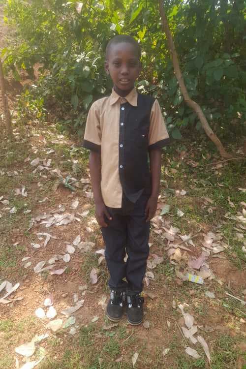 An unsponsored boy named Jean D'amour from Rwanda who lives in an AIDS-affected area, is vulnerable to exploitation and has waited 499 days for a sponsor.
