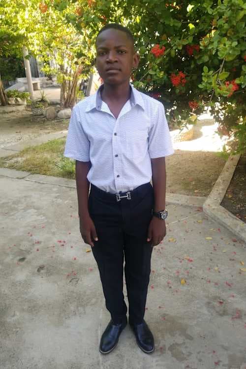An unsponsored boy named Christos from Haiti who is vulnerable to exploitation and has waited 547 days for a sponsor.
