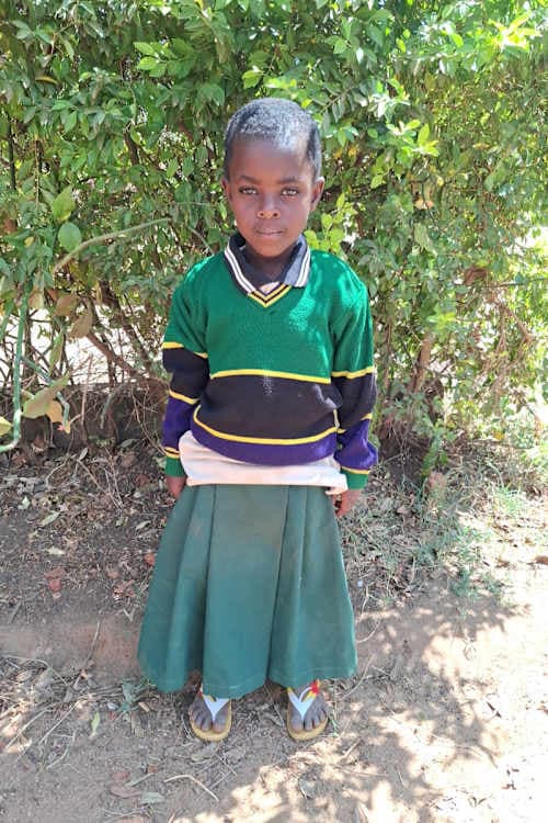 An unsponsored girl named Neema from Tanzania who lives in an AIDS-affected area, is vulnerable to exploitation and has waited 599 days for a sponsor.