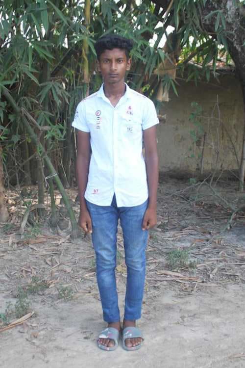An unsponsored boy named Badhon from Bangladesh who is vulnerable to exploitation and has waited 332 days for a sponsor.