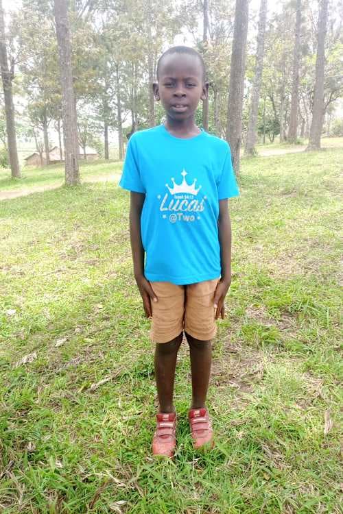 An unsponsored boy named Mugabo from Uganda who lives in an AIDS-affected area, is vulnerable to exploitation and has waited 495 days for a sponsor.