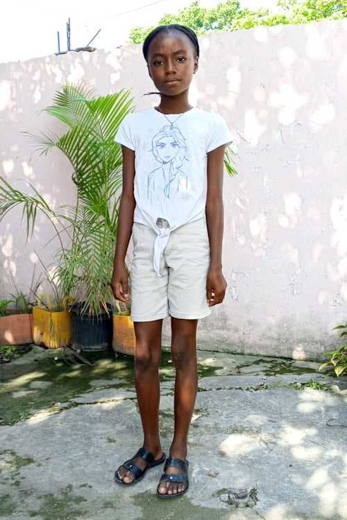 An unsponsored girl named Lorenza from Haiti who is vulnerable to exploitation and has waited 850 days for a sponsor.