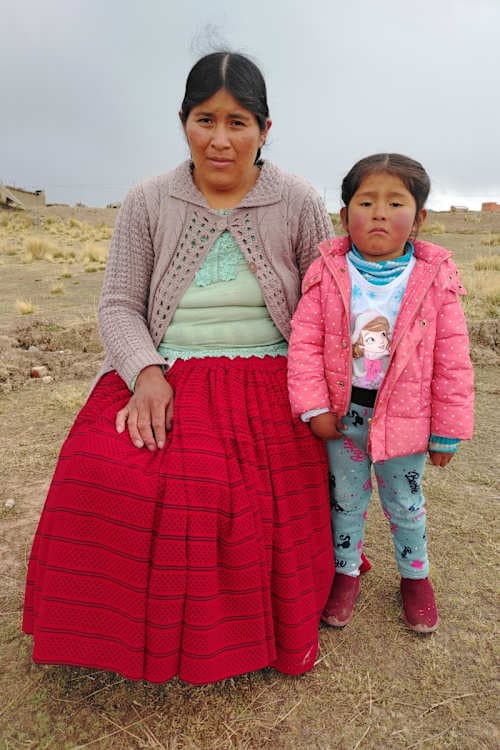 An unsponsored girl named Alba from Bolivia who has waited 453 days for a sponsor.