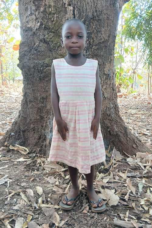 An unsponsored girl named Leah from Tanzania who lives in an AIDS-affected area, is vulnerable to exploitation and has waited 355 days for a sponsor.