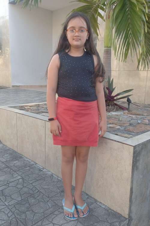An unsponsored girl named Sara from Brazil who has waited 203 days for a sponsor.