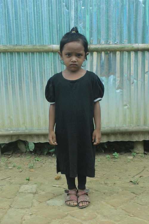 An unsponsored girl named Puspita from Bangladesh who is vulnerable to exploitation and has waited 293 days for a sponsor.