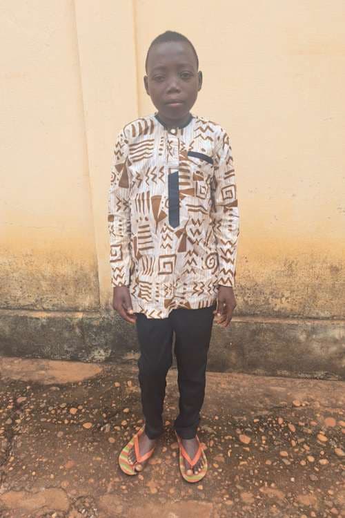 An unsponsored boy named Koamivi from Togo who lives in an AIDS-affected area, is vulnerable to exploitation and has waited 513 days for a sponsor.