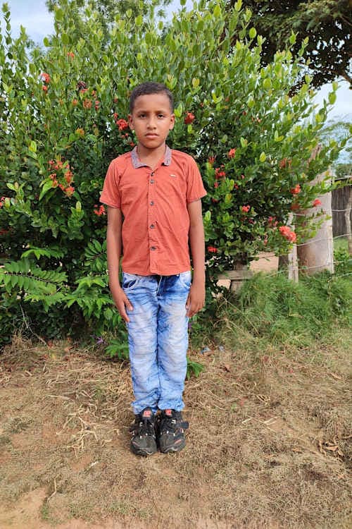 An unsponsored boy named Jesus from Colombia who has waited 622 days for a sponsor.